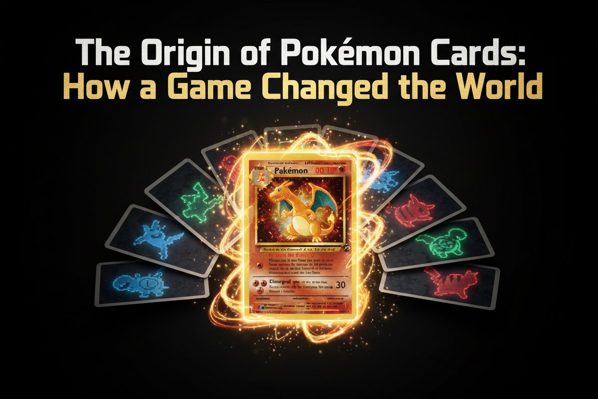 The Origin of Pokémon Cards: How a Game Changed the World