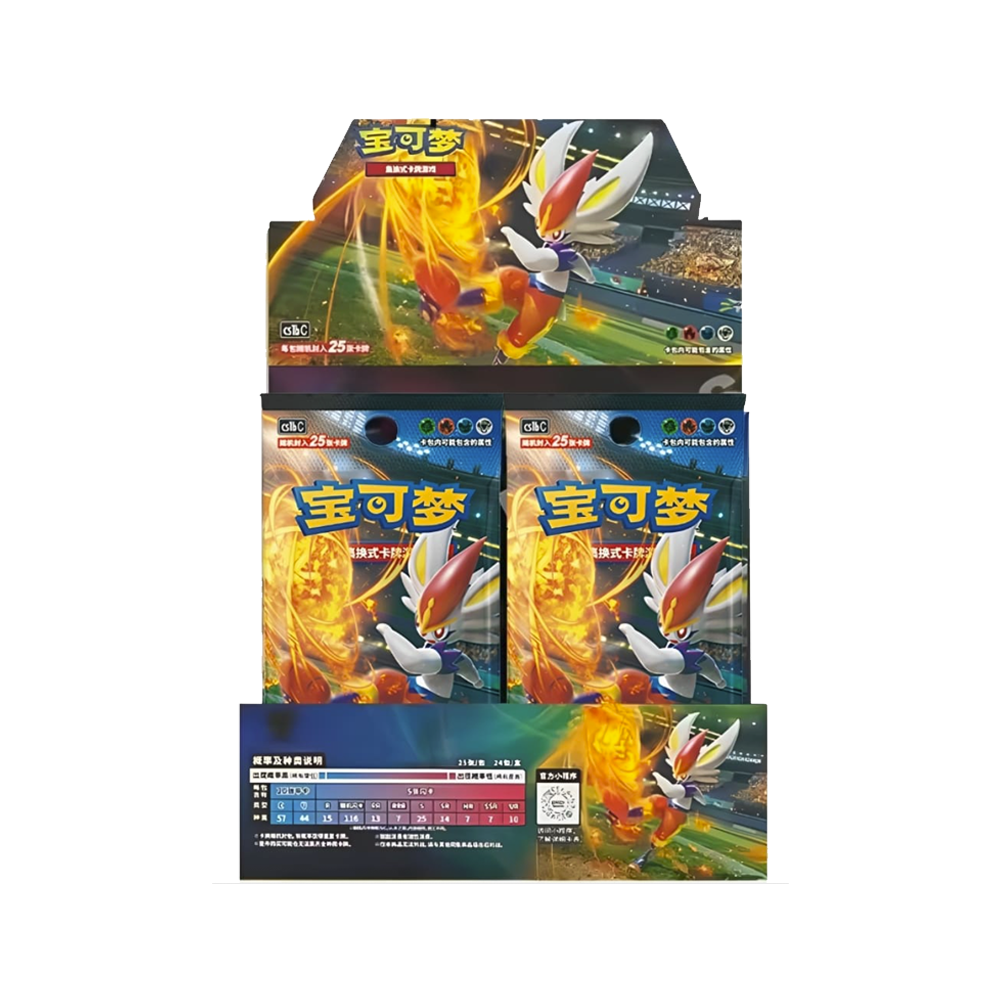 Dynamax Clash Cinderace - Jumbo Pokemon Booster Box (Chinese)