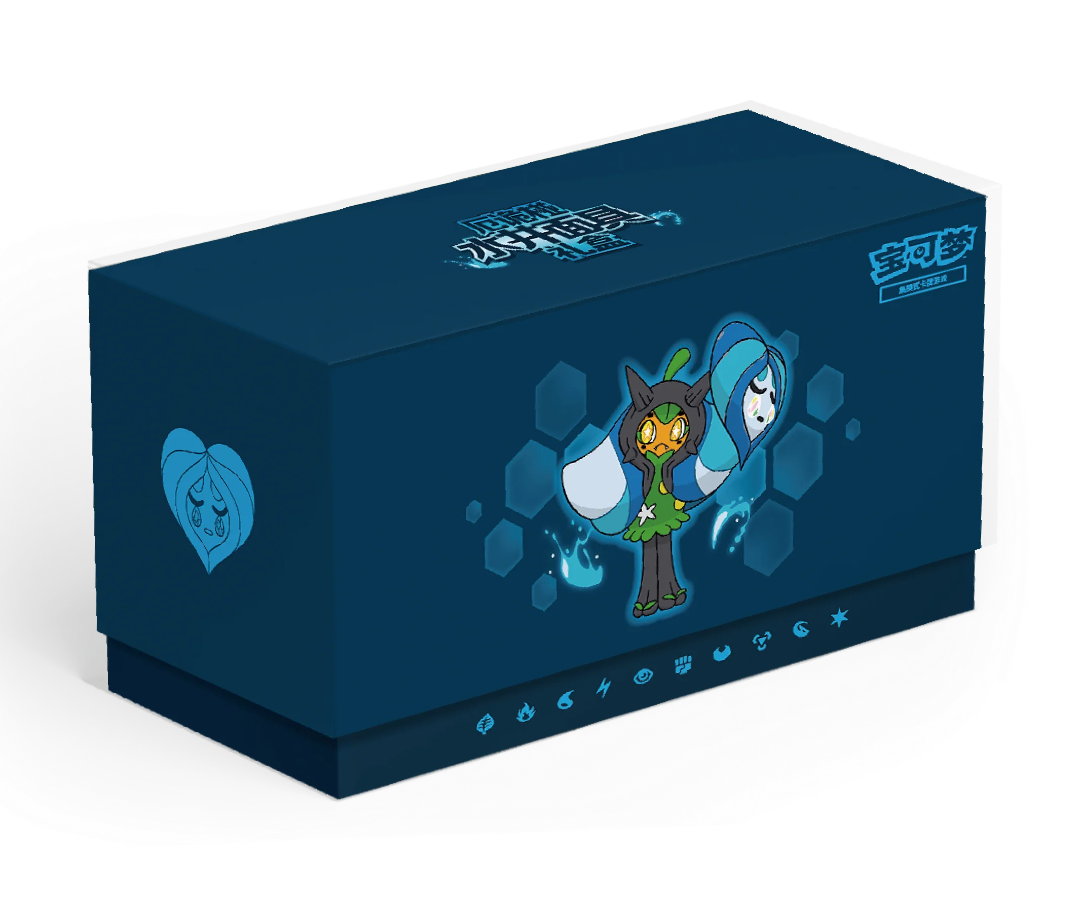 Stella Crystal - Ogerpon Pokemon Elite Trainer Box - Blue (Chinese)
