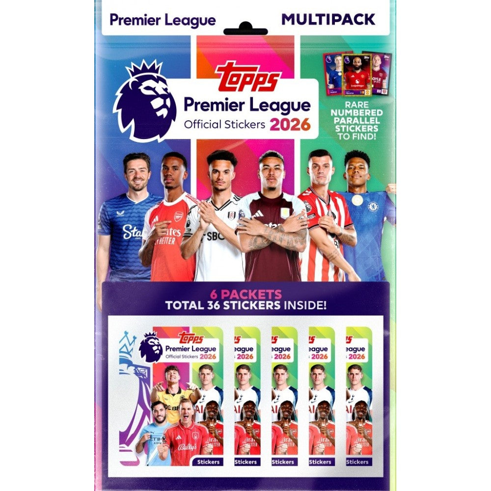Premier League 2026 Official Stickers Multipack RRP £5.99