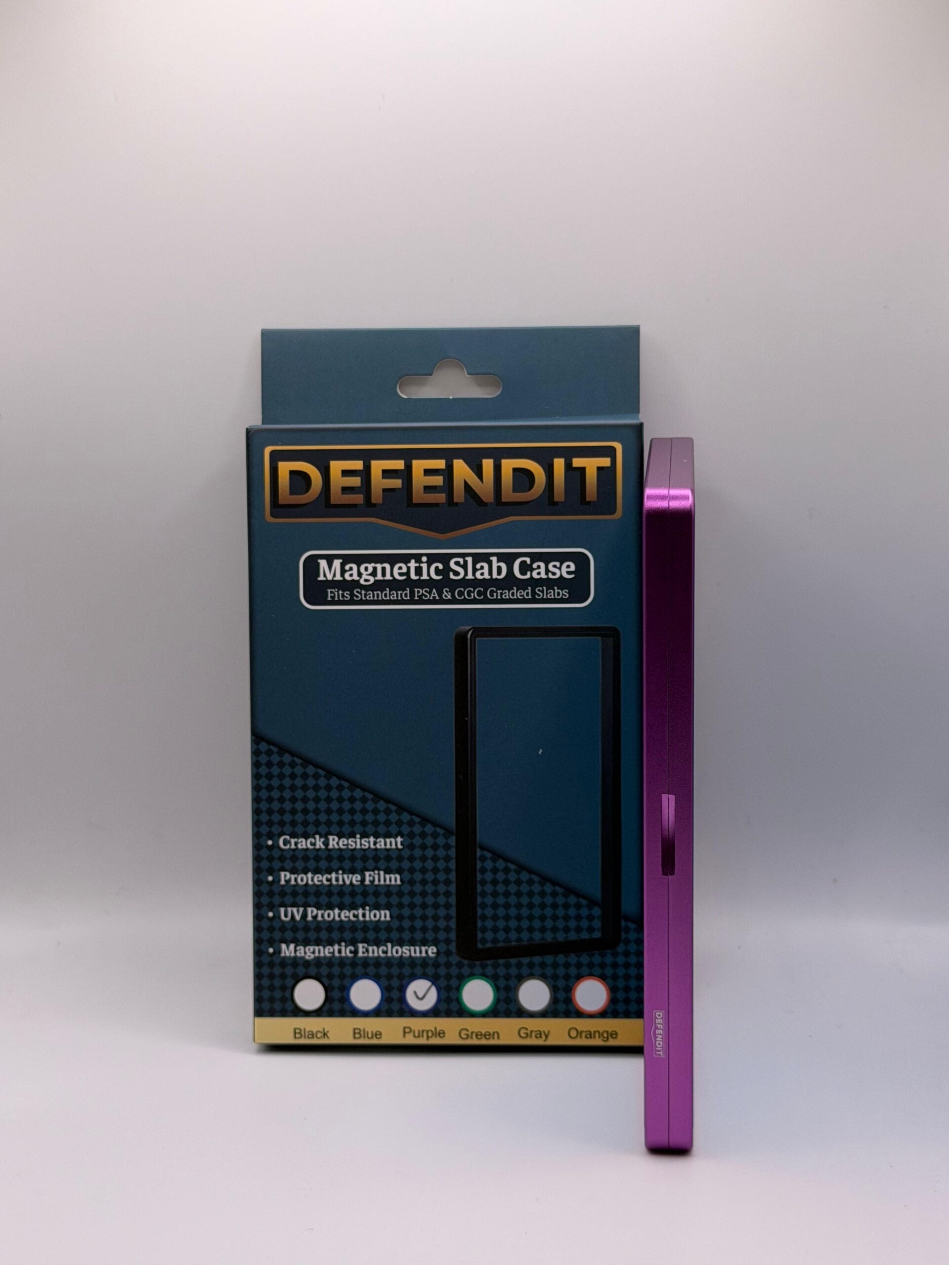 Defendit - Magnetic Slab Case - PSA / CGC - Purple