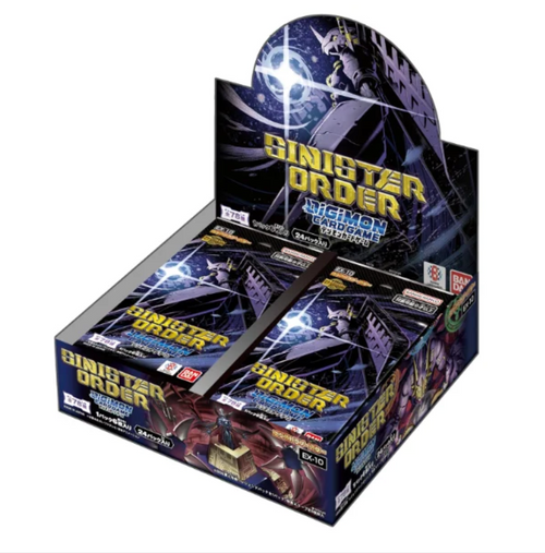 Digimon Card Game EX-10 Sinister Order Booster Box Japanese