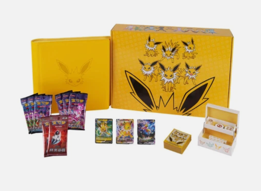 Pokemon Eevee GX Gift Box - Jolteon (Chinese)