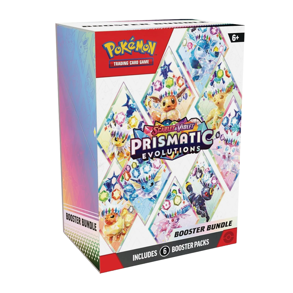 Prismatic Evolutions - Pokemon 6 Booster Pack Bundle (English)